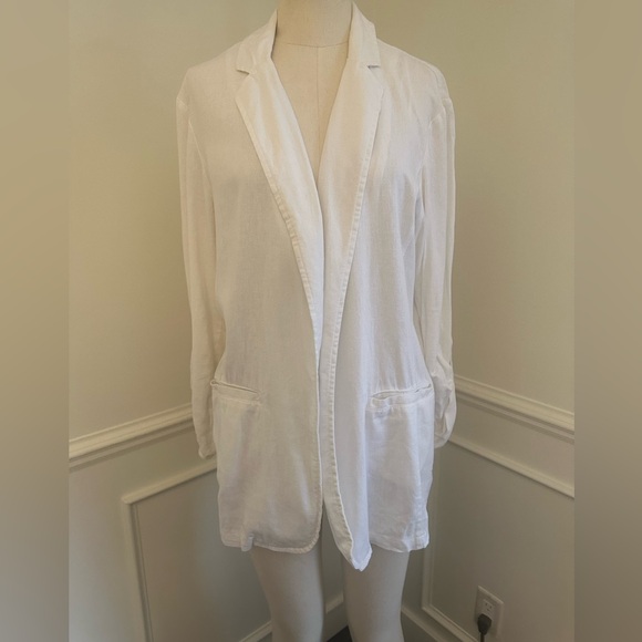 Linen blend blazer - Picture 8 of 8